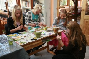 Audēju darbnīcā - rudens, vasarīgas un romantiskas noskaņas