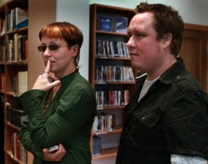 Foto: Tikšanās ar „Alus tarbas romāna” autoru