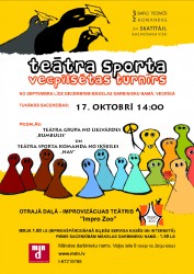 Mākslas darbinieku namā notiks teātra sporta „Vecpilsētas turnīra” otrās sacensības