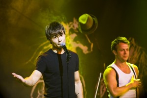 Foto no Aleksandra Ribaka koncerta