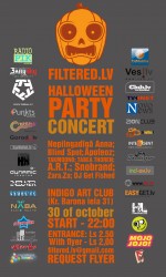Filtered.lv piedāvā Halloween koncertu
