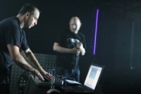 Foto no grupas “Klangstabil” koncerta "Elektrā"