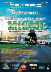 Klubs “Traffic” aicina uz ballīti Miami noskaņās