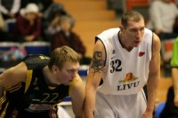 "Lauvas" piekāpjas spēcīgajai "Šiauļu" komandai