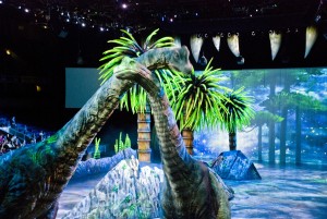 Šovs „Pastaiga ar dinozauriem” Rīgā aizvadīts veiksmīgi