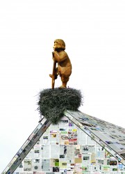 Dailes teātrī top komēdija „Gaisa grābekļi”