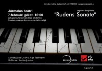 Jūrmalas teātrī tiks demonstrēta luga „Rudens sonāte” pēc Ingmāra Bergmana filmas motīviem