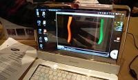 Samsung caurspīdīgā monitora koncepts parādījies arī portatīvajā datorā