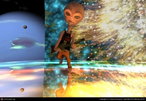 Latvijā radītā 3D muzikālā animācija “Alien Rocker”