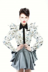 Par Rīgas modes nedēļas pavasara sesijas reklāmas kampaņas seju kļūst Katrīna Karlīna Caune