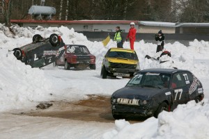 Folkreisā Bāriņš uzvar vēlreiz, Biķerniekos kūleņo