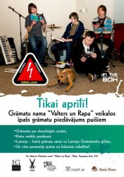 Grāmatu nams „Valters un Rapa” rīko akciju „Uzmanību! Džeki lasa!”