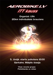Notiks riteņbraukšanas sacensības  Aerobike.lv ITT Kauss