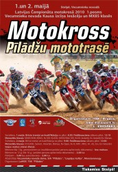 Šajās brīvdienās Stelpē startēs Latvijas Čempionāts motokrosā