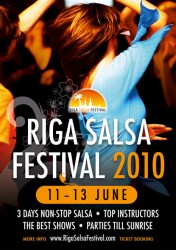 Rīgu iedvesmos gadskārtējais salsas festivāls