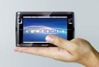 Sharp demonstrē jauno interneta planšeti Sharp NetWalker PC-T1