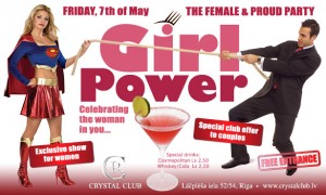 Šajā nedēļas nogalē “Crystal club” cildinās sievietes un rīkos ballīti “Like MTV mash-up”
