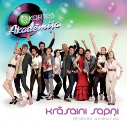 Izdots šova “ O!Kartes Akadēmija” dalībnieku albums “ Krāsaini sapņi”