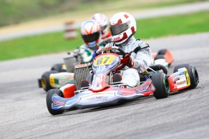 Kartingists Mārtiņš Steinerts izcīna pirmo uzvaru jaunā klasē