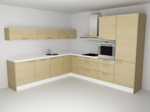 Virtuves "ģeometrija"