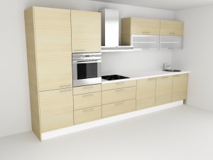 Virtuves mēbeļu izvietošana mājoklī