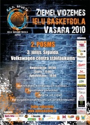 Siguldā notiks Ziemeļvidzemes ielu basketbola 2. posms