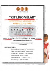 Karaliskais improvizācijas teātris aicina Līgot vēlāk