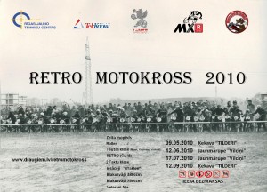 Šo sestdien norisināsies „Retro motokross"