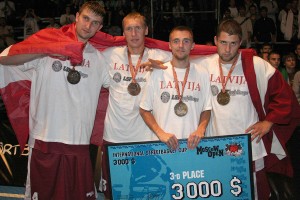 Latvijas strītbasketbolisti startēs pasaules čempionātā Maskavā
