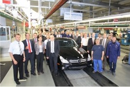 Pēdējais Mercedes-Benz CLS atstāj konveijeru