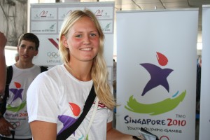 Airētāja Gulbe kvalificējas Pasaules jaunatnes olimpisko spēļu pusfinālam