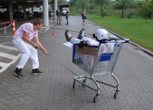 Noskaidroti ekstrēmākie „DIESEL" fani un iepirkumu ratiņu rallija uzvarētāji