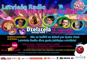 Tuvojas Latviešu Radio Boombox ballīšu noslēgums