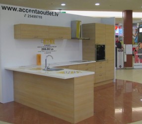 Accenta virtuves iekārtas par 299 un 499 Ls