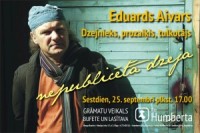 Lasītavā "Pie Humberta" dzeju lasīs Eduards Aivars