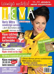 Iznācis žurnāla "Ieva" jaunākais numurs