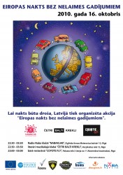 Atbildīgie Jaunie Braucēji būs klāt lielākajos Eiropas naktsklubos