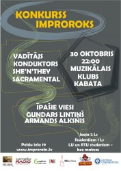 Turpinās konkurss „ImproRoks 2010"