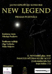 Notiks konkursa „New Legend" pirmais pusfināls