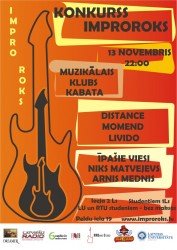 Notiks pēdējais konkursa „ImproRoks 2010" pusfināls