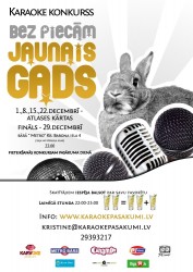 Notiks karaoke konkursa "Bez piecām jaunais gads" fināls