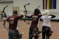 Izcīnīti tituli Baltijas ziemas čempionātā loka šaušanā