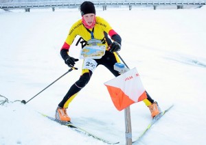 Orientieristi dodas uz Lilehameru