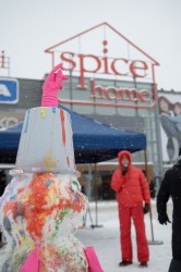 Noskaidrots spicākais sniegavīrs