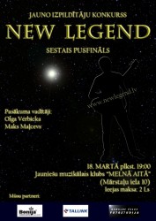 Konkursa „New Legend" sestais pusfināls