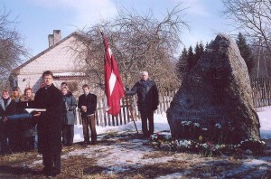 Pieminēs 1949. gada 25. marta deportācijas upurus