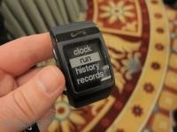 Tiek demonstrēts Nike+ SportWatch rokas pulkstenis