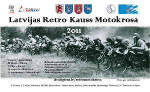 Retro motokrosa kauss viesosies Latgalē