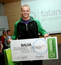 O!Kartes jaunie sporta talanti saņems 10 000 latu atbalstu