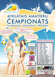 „Beach Ball 2011" septītais posms notiks Smiltenē